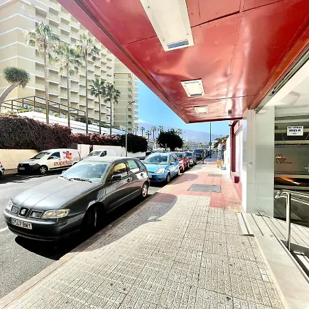 Apartment Long Studio, High Floor, Wifi, Rooftop Pool, 250m To The Beach In Puerto De La Cruz Puerto de la Cruz (Tenerife)
